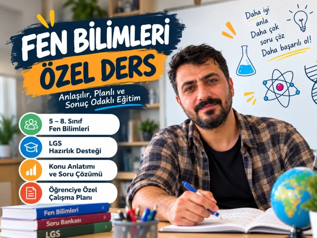 Fatih Ulusoy - Fen Bilgisi ilanı kapak görseli