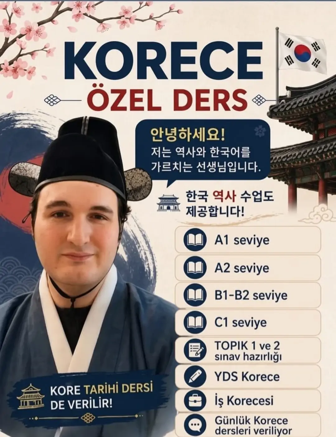 Korece Özel Ders